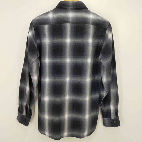 ヒューストン HOUSTON OMBRE CHECK VIYELLA SHIRT オンブレ―チェック ビエラ シャツ メンズ M