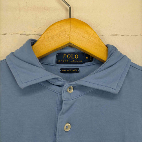 ポロラルフローレン POLO RALPH LAUREN PIMA SOFT TOUCH ポニー刺繍ポロシャツ メンズ JPN:M