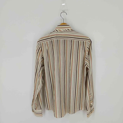 ベンシャーマン Ben Sherman ボウタイ付き L/Sストライプシャツ メンズ import:M