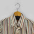 ベンシャーマン Ben Sherman ボウタイ付き L/Sストライプシャツ メンズ import:M