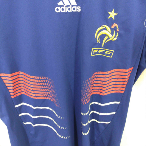アディダス adidas 2009/10 フランスホームユニフォーム ゲームシャツ メンズ