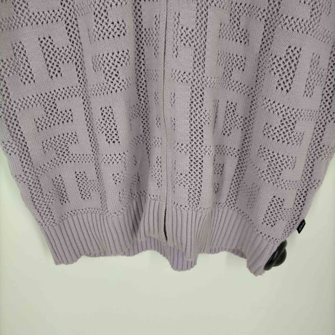 ハフ HUF MONOGRAM JACQUARD ZIP SWEATER メンズ JPN:S
