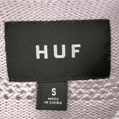 ハフ HUF MONOGRAM JACQUARD ZIP SWEATER メンズ JPN:S