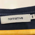 ノンネイティブ nonnative CLERK L/S TEE COTTON JERSEY OVERDYED メンズ JPN:1