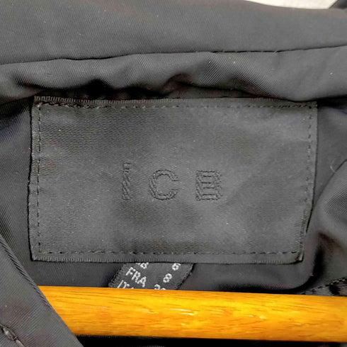アイシービー ICB ポリエステルシェルフーデットコート レディース US:6
