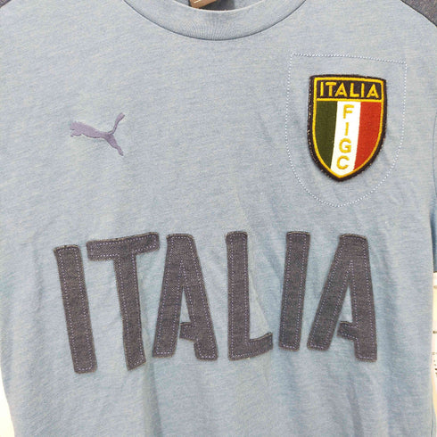 プーマ PUMA 2016 イタリアサッカーシャツ ゲームシャツ メンズ JPN:S