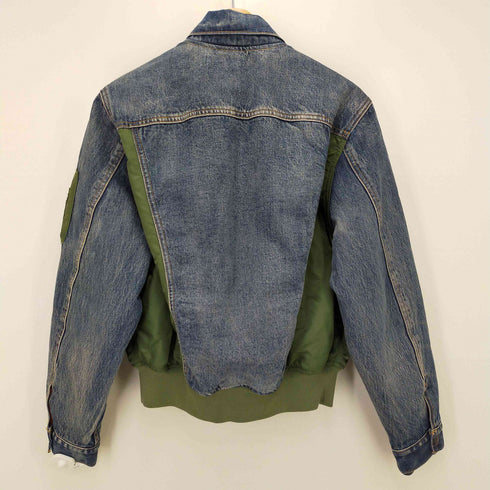 リーバイス LEVI STRAUSS&CO HYBRID TRUCKER JKT メンズ S