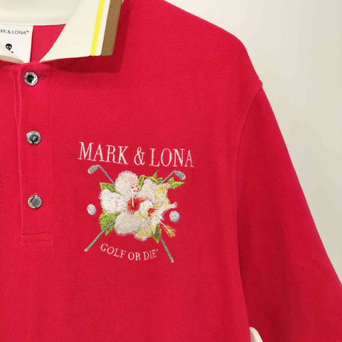 マークアンドロナ MARK&LONA Jota Terry Polo メンズ 50