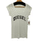 ディーゼル DIESEL フロントロゴ フレンチスリーブVネックTシャツ レディース