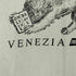 ディーゼル DIESEL Y2K ライオンベネチア ラインストーンTシャツ 首リブクラッシュミニトップス レディース