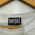ディーゼル DIESEL Y2K ライオンベネチア ラインストーンTシャツ 首リブクラッシュミニトップス レディース