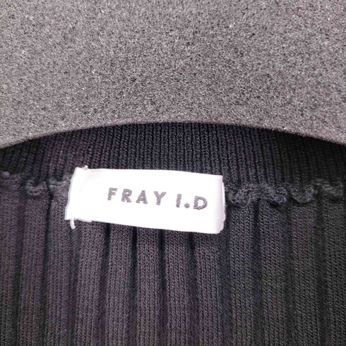 フレイアイディー FRAY I.D ポロカラーニットワンピース レディース FREE
