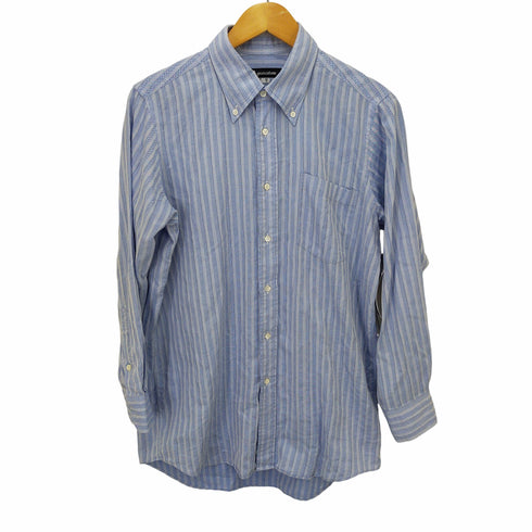 アクアスキュータム AQUASCUTUM B/Dストライプシャツ メンズ