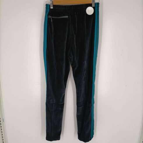 ニードルズ Needles Narrow Track Pant - C/Pe Velour BLACK メンズ JPN:XS