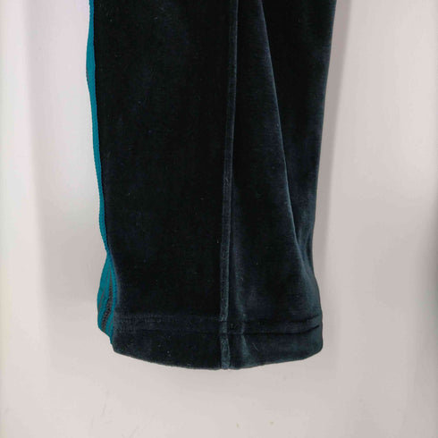 ニードルズ Needles Narrow Track Pant - C/Pe Velour BLACK メンズ JPN:XS