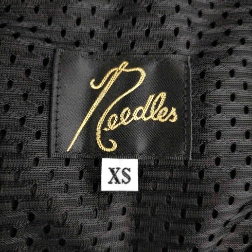 ニードルズ Needles Narrow Track Pant - C/Pe Velour BLACK メンズ JPN:XS