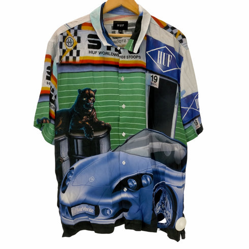 ハフ HUF TROPHY RESORT SHIRT メンズ import:L