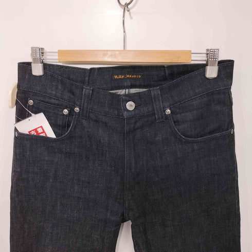 ヌーディージーンズ Nudie Jeans ジップフライ スキニーデニムパンツ メンズ 31X32