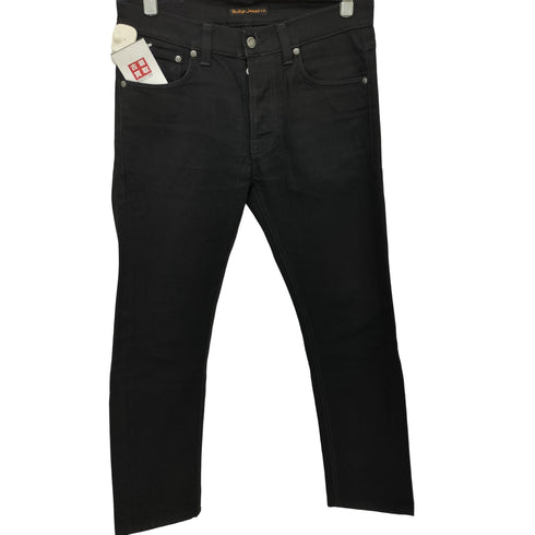 ヌーディージーンズ Nudie Jeans ボタンフライ スキニーデニムパンツ メンズ 31X32