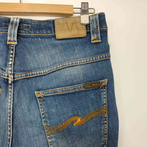 ヌーディージーンズ Nudie Jeans ジップフライ スキニーデニムパンツ メンズ 31X32