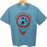 アルスタイルアパレルアクティブウェアー ALSTYLE APPAREL & ACTIVEWEAR 90-2000s ダブルステッチ WALTER REED MIDDLE 障害物競走 カレッジTシャツ 企業ロゴ メンズ import:S