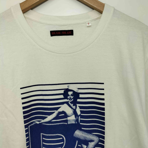 ブルーブルー BLUE BLUE 海兵隊プリントTシャツ メンズ JPN:2