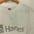 ヘインズ Hanes 90S USA製 DEADSTOCK ロゴプリント クルーネックTシャツ シングルステッチ メンズ import:L