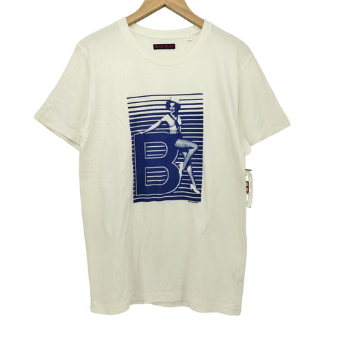 ブルーブルー BLUE BLUE Bロゴ プリントTシャツ メンズ JPN:2