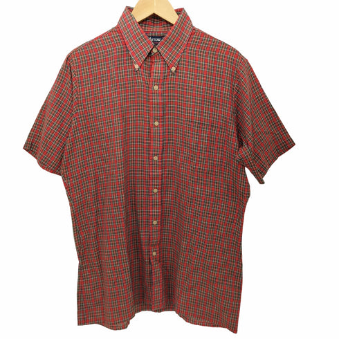 アロースポーツウェア arrow sportswear 80S タータンチェック柄 S/S ボタンダウンシャツ メンズ M