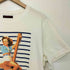ブルーブルー BLUE BLUE girlプリントTシャツ メンズ JPN:2