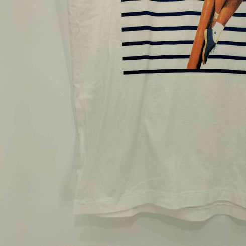 ブルーブルー BLUE BLUE girlプリントTシャツ メンズ JPN:2