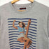 ブルーブルー BLUE BLUE girlプリントTシャツ メンズ JPN:2