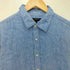 バナナリパブリック BANANA REPUBLIC 2023 総リネン L/Sシャツ メンズ import:M