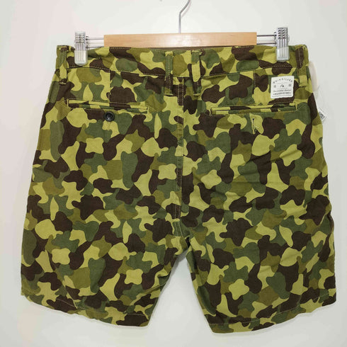 クイックシルバー Quiksilver カモフラ コットン ハーフパンツ ショーツ メンズ 32