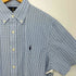 ラルフローレン RALPH LAUREN CLASSIC FIT 半袖ボタンダウンシャツ メンズ import:M