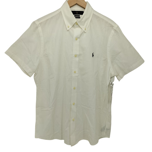ラルフローレン RALPH LAUREN CLASSIC FIT 半袖ボタンダウンシャツ メンズ import:M