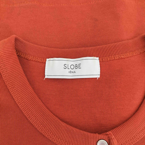 スローブイエナ SLOBE IENA 22SS スナップボタン コットン カーディガン レディース