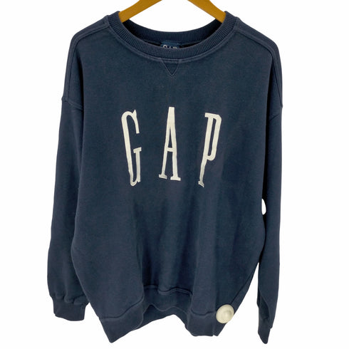 ギャップ Gap 90s OLD Korea製 ロゴ刺繍クルーネックスウェット メンズ JPN:L