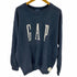 ギャップ Gap 90s OLD Korea製 ロゴ刺繍クルーネックスウェット メンズ JPN:L
