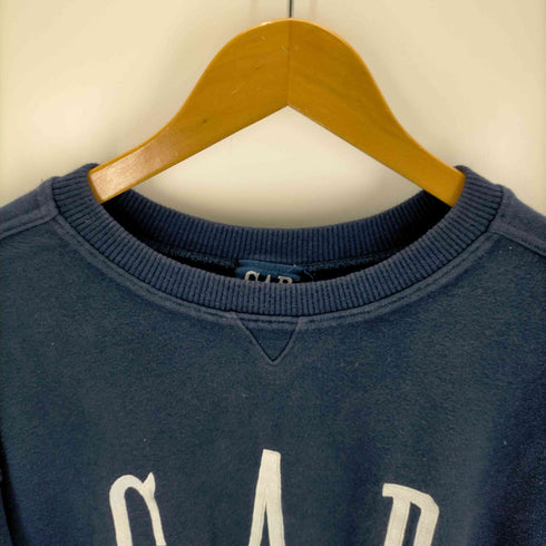 ギャップ Gap 90s OLD Korea製 ロゴ刺繍クルーネックスウェット メンズ JPN:L