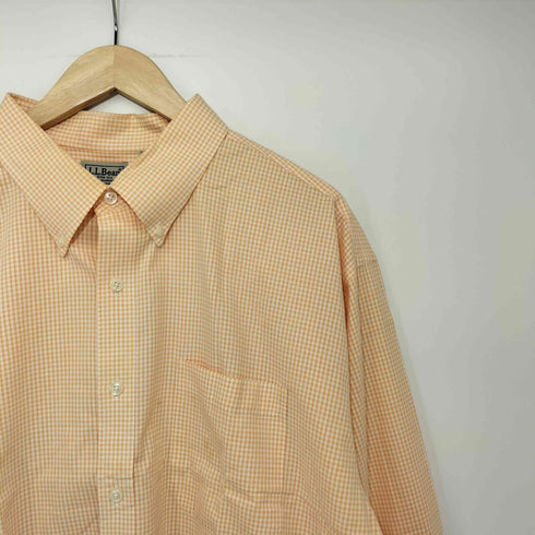 エルエルビーン L.L.Bean ギンガムチェック ボタンダウンシャツ メンズ XL-REG