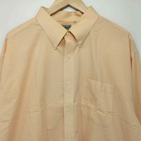 エルエルビーン L.L.Bean ギンガムチェック ボタンダウンシャツ メンズ XL-REG