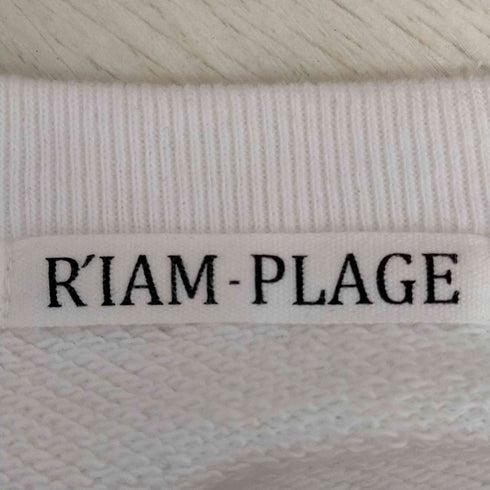 プラージュ R’IAM-Plage 袖カットオフ クルーネックスウェット レディース