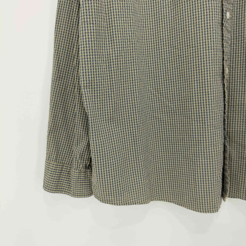 エルエルビーン L.L.Bean シアサッカー ギンガムチェック ボタンダウンシャツ メンズ import:XXL