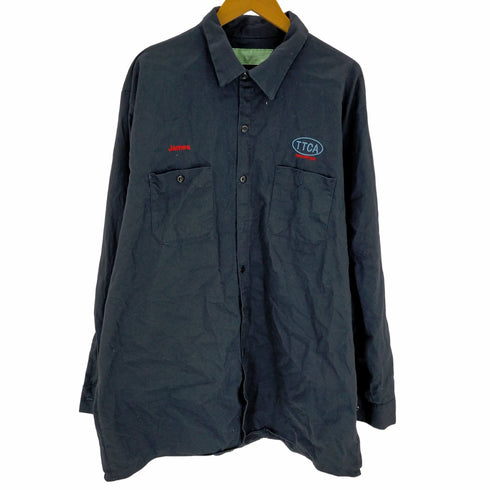 シンタス CINTAS 企業ロゴワークシャツ メンズ 2XL
