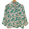 SILKSILKY シルク 花柄パジャマシャツ レディース JPN:M