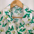 SILKSILKY シルク 花柄パジャマシャツ レディース JPN:M