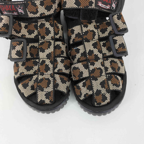 シャカ shaka HIKER レオパード サンダル レディース JPN:23