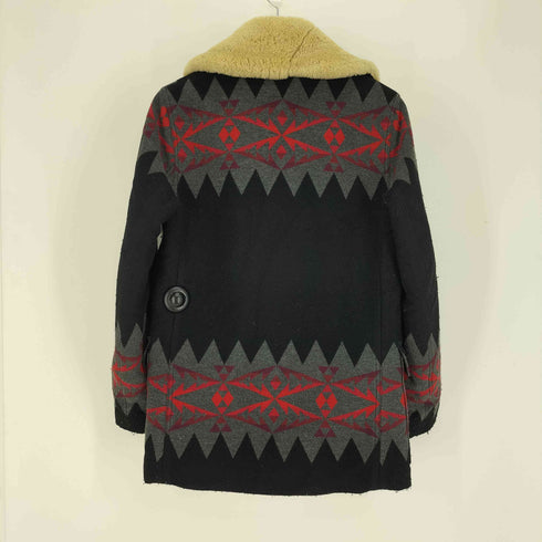 ダブルアールエル ラルフローレン RRL RALPH LAUREN 復刻 一ツ星黒タグ ネイティブ ウール ランチコート メンズ import:XS