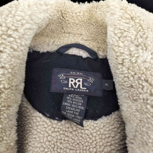 ダブルアールエル ラルフローレン RRL RALPH LAUREN 復刻 一ツ星黒タグ ネイティブ ウール ランチコート メンズ import:XS